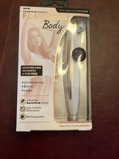 Flawless Total Body Hair Remover 18K Gold Plated Rechargeable LED Light