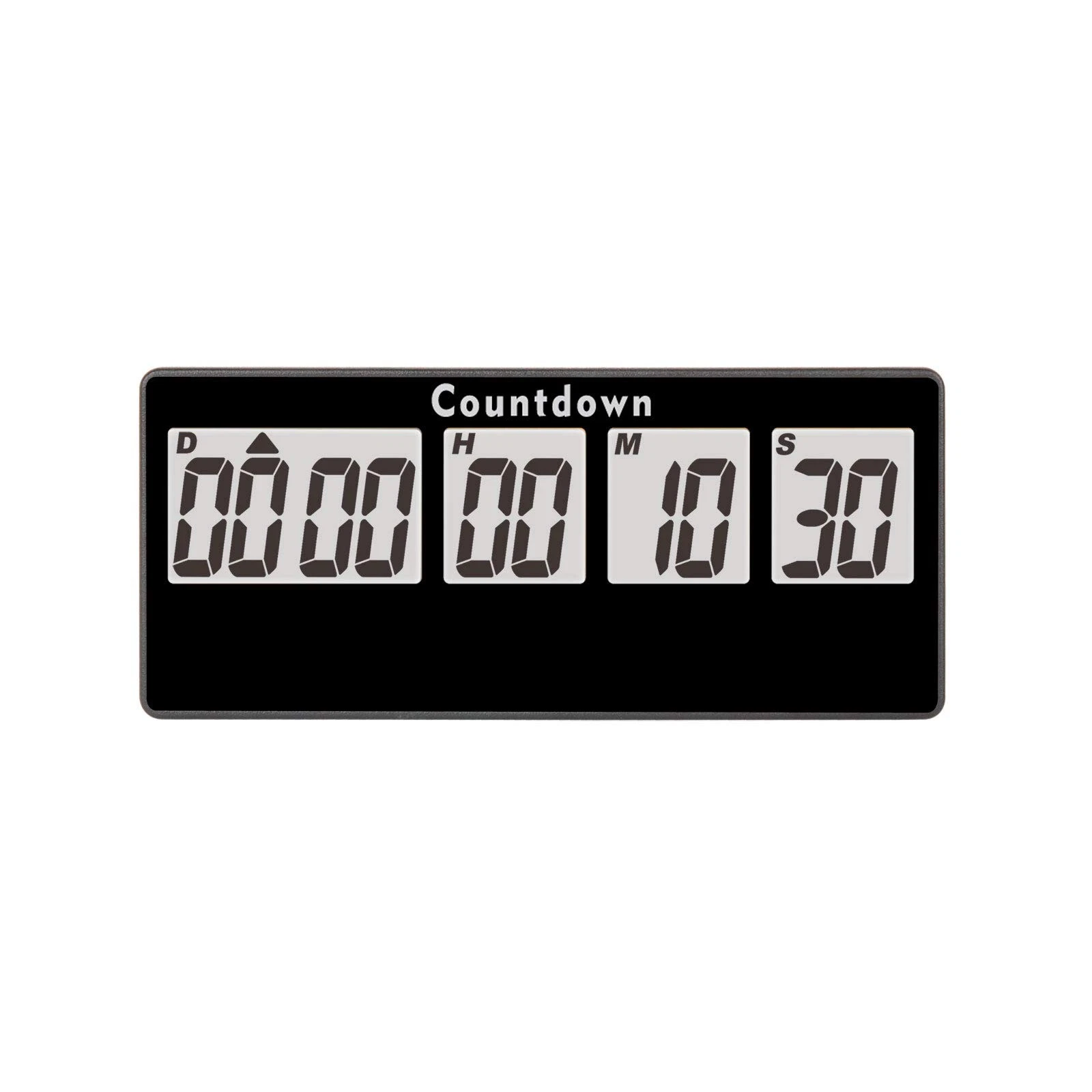 Retirement Countdown Timer - 9,999 Days Digital, Loud Alarms