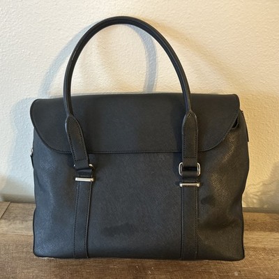 Samsonite Women's Executive Leather Convertible Briefcase - Black