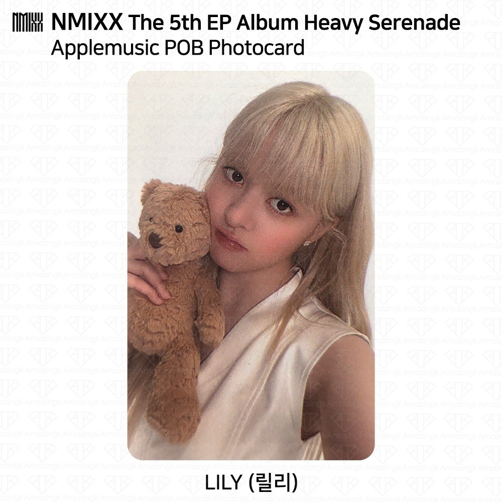 NMIXX 5th EP Album Heavy Serenade Applemusic POB Photocard | eBay