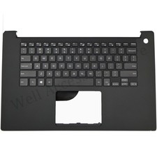 New Dell XPS 9570 7590 Precision 5530 5540 Palmrest Keyboard Backlit Black US
