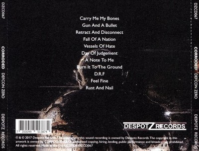 CORRODED DEFCON ZERO NEW CD