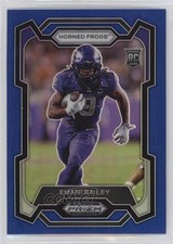 2024 Panini Prizm Draft Picks Blue Prizm 140/199 Emani Bailey #158 3hd