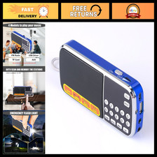 Portable Mini USB FM Radio Speaker Music Player, TF Card Compatible for PC/iPod/