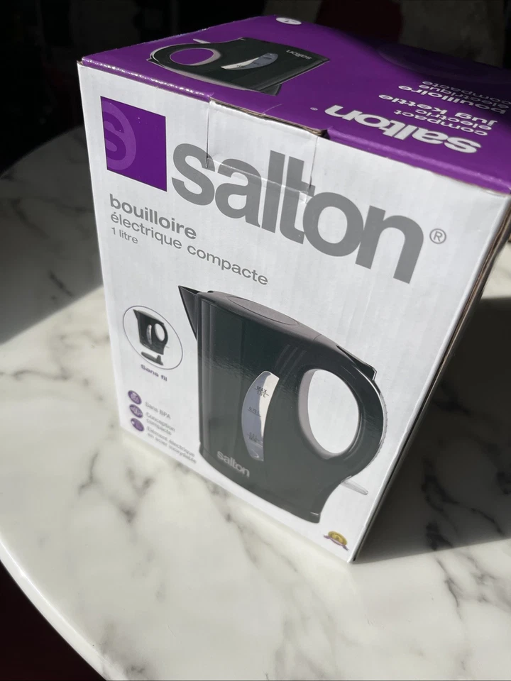 Salton Cordless Electric Jug Kettle JK1641B Auto Shut Off 1L Black BRAND NEW￼ - Image 2 of 2