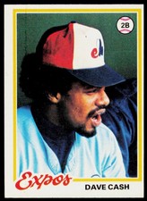 1978 Topps Dave Cash 495 Montreal Expos