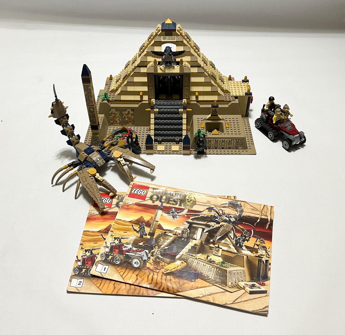 Lego Scorpion Pyramid 7327 Pharaoh's Quest: Scorpion Pyramid CERTIFIED