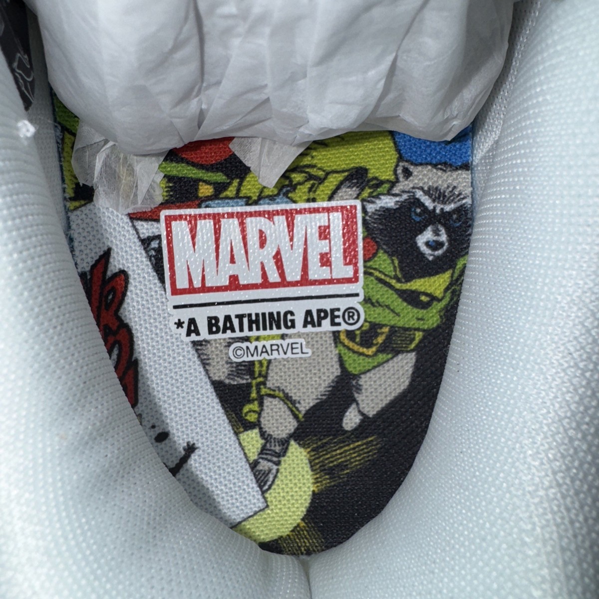 MARVEL×A BATHING APE Rocket Racoon 29cm 【公式通販】