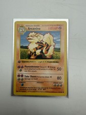 Arcanine [Shadowless] #23 Prices | Pokemon Base Set | Pokemon Cards
