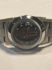 SEIKO RARE VINTAGE SPORT WATCH, DIAMATIC, 6119-5450, GREEN DIAL, ORIG., SS, GOOD