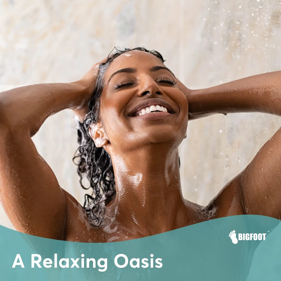 Revestimiento de cortina de ducha - Cortina de ducha de alta resistencia 72 x 72 PEVA a prueba de óxido... Foto 4 de 4