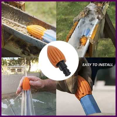 #ad Home Sewer Pressure Washer Nozzle Clean Roof Drainage Pipe Flusher For Garden $16.42