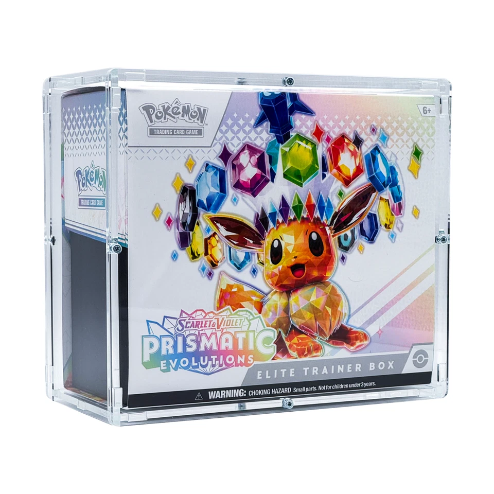 Acryl Case für Pokemon Top Elite Trainer Box Premium Schutzbox TTB ETB Schutz