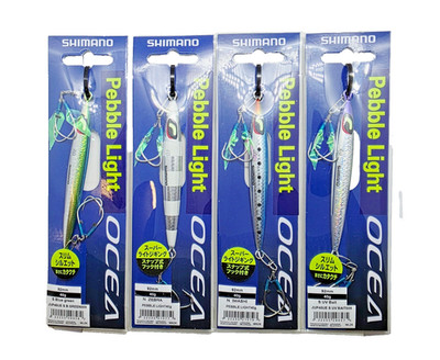 Shimano Ocea Pebble Light Stinger ButterFly Metal Slow Jig Köder - 92mm / 40g