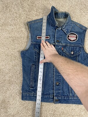 Vintage 80s Levi's Guardian of Children MC Biker Club