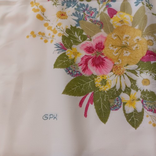 Set of 3 GRACE KELLY Pillowcases GPK Percale Springmaid Floral Butterfly Vintage - Picture 4 of 4