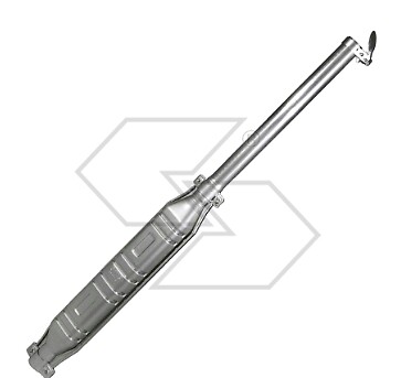 Marmitta 1200mm Ø46mm per Trattore Agricolo NEWGARDENSTORE A10801 - Ricambio Top