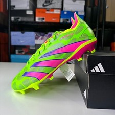 Adidas Men’s Predator League FG Gen Pre Cleats Size 11.5 Green/ Black ID0701