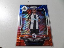 2021-22 Panini Prizm Premier League Jacob Murphy #38 RED WHITE BLUE PRIZM WAVE