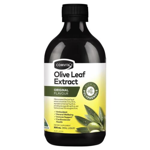 Comvita Olive Leaf Extract 500ml Original / Berry / Peppermint QLD STK Free Ship - Bild 1 von 9