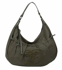 TOM TAILOR Wyona Hobo Bag Schultertasche Tasche Dark Grey Grau