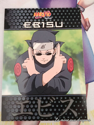 Naruto Ninja Ranks 65 Panini Card CCG Rare 2002 Ebisu Karten