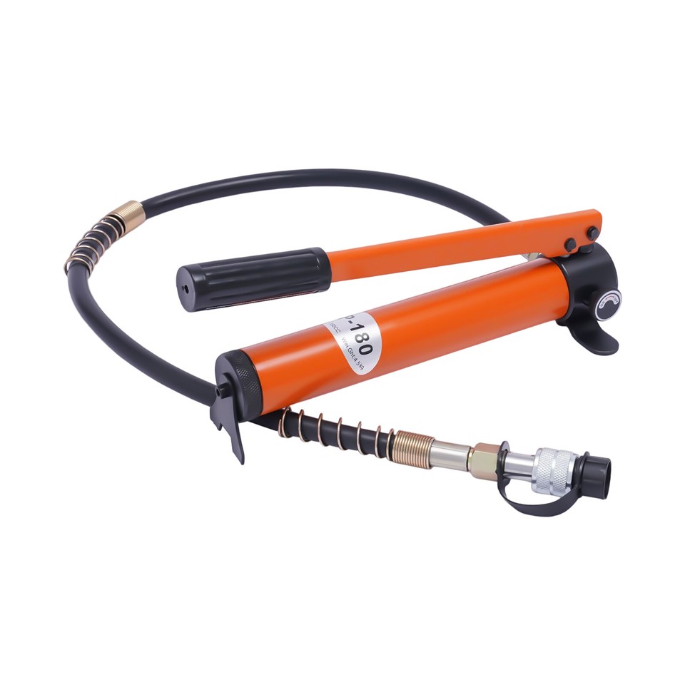 Orange 20 Ton Manual Hydraulic Hand Pump High Pressure Hydraulic Pump