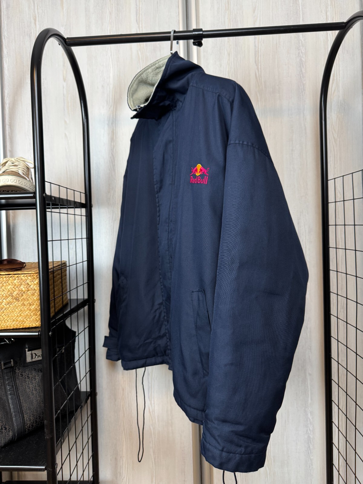 Red Bull Energy Wear vintage big logo racing jacket opti