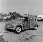 1956 Renault 4Cv Model Road Test 1 Motor Racing Old Photo