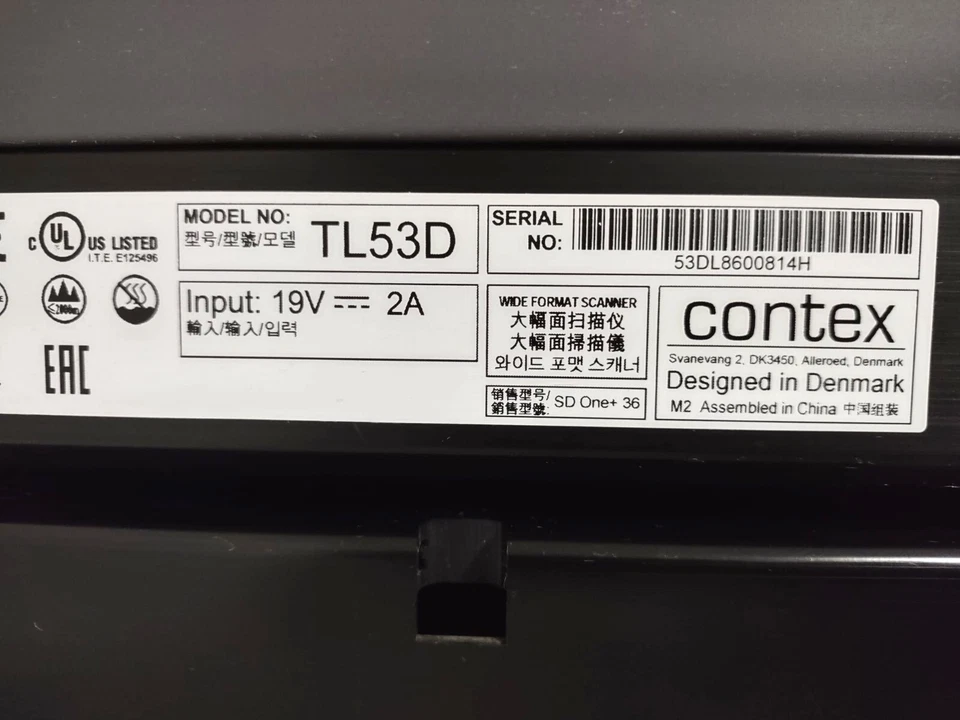 36inch Scanner Contex SD One+, 600dpi Model TL53D - Image 3 of 4
