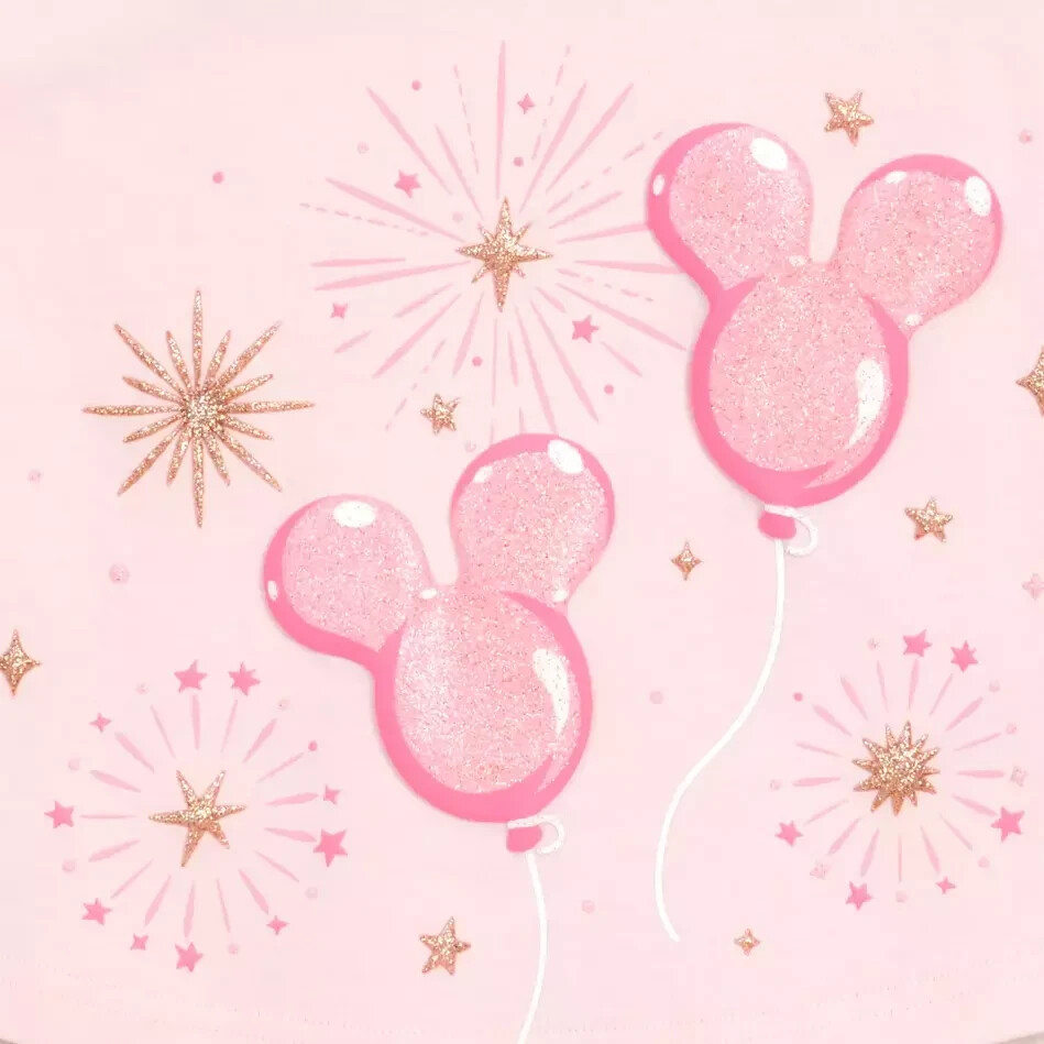 Walt Disney World バルーン スピリットジャージー　ピンク Walt Disney World 2024 Disney Pink Sequins Mickey Balloon