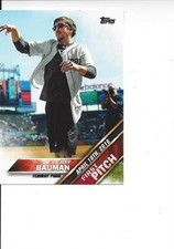 2016 TOPPS UPDATE First Pitch Jeff Bauman Boston Red Sox FP-1