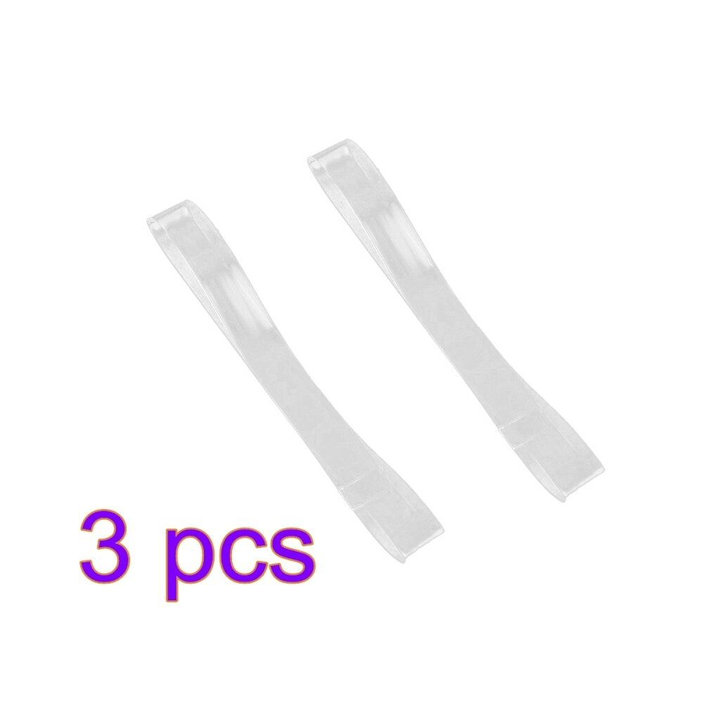 APL Lacci trasparenti numero 3 cinturini per scarpe larghe elasticizzati miss