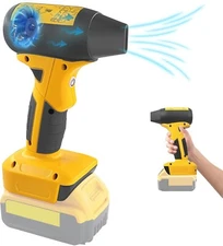 Mini Jet Blower Portable Violent Turbo Fan for Dewalt 20V Battery, 4-Speed Wirel