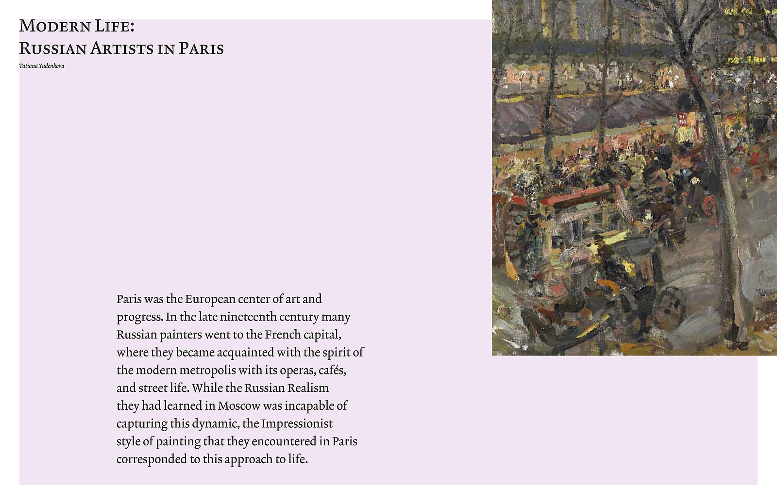 Thumbnail - Impressionism In Russia