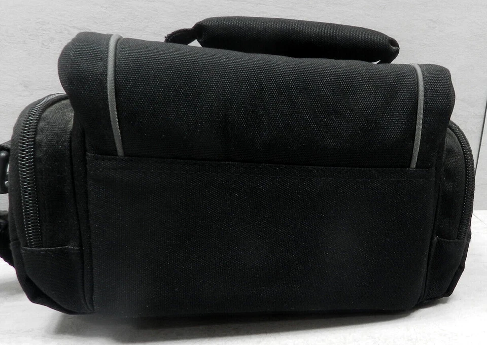 Case Logic Med Black Camera Bag Camcorder DSLR Compact Shoulder Case 10"W x 5"H - Image 3 of 3