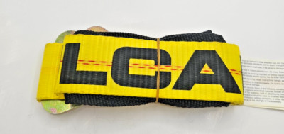 VULCAN AH36DR-WP Car Tie Down Axle Strap - 2'' x 36'' Long, 3300 lbs WLL 1497 KGS