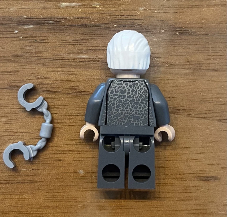 TRAJE GRIS CANCILLER PALPATINE - MINIFIGURA LEGO STAR WARS - DEL SET 75044 Foto 2 de 2