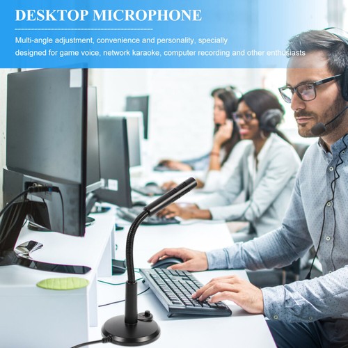 Microphone Condenser USB for Podcasting Mini with Base Desktop - 第 5/11 張圖片