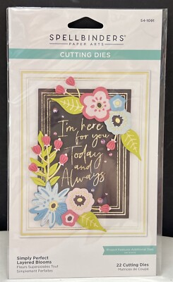 Spellbinders Fustelle essenziali moderne ovali incise della collezione Summer Collection, metallo, ONE