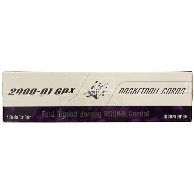 2000/01 UPPER DECK SPX NBA BASKETBALL HOBBY BOX 18 PACKS NEW