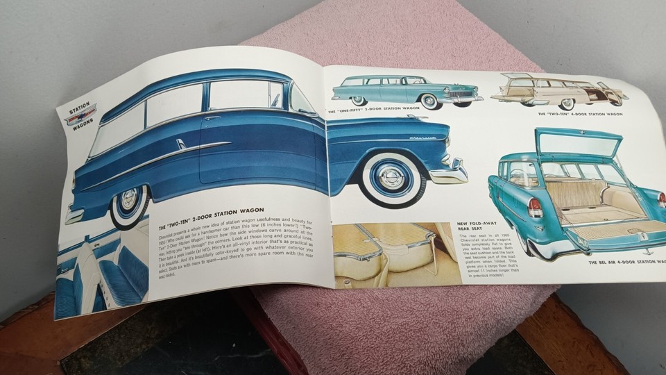 Chevrolet 1955 John Hammond. k.c.k. Dealers pamphlet for new cars. eBay