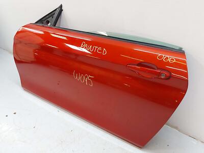 15-20 BMW M4 FRONT LEFT DOOR COUPE SAKHIR ORANGE METALLIC WB50 F82
