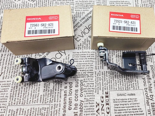OEM SET Left Right Center Mount Sliding Door Rollers For 05-10 Honda Odyssey NEW - Bild 2 von 2