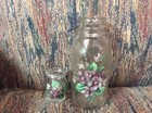 Vintage  Small Milk Bottle & Creamer — photo 1