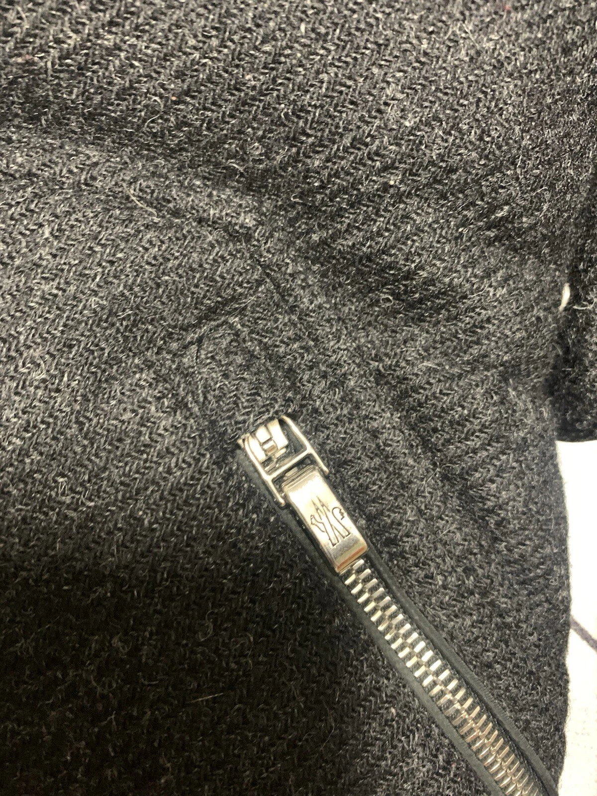 $3500 MONCLER GAMME BLEU piumino capospalla cappuccio zip taglia 2 vestibilità media