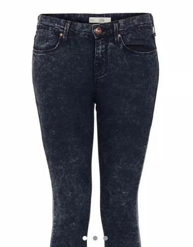 Topshop Moto Leigh Indigo blue Stretch 
