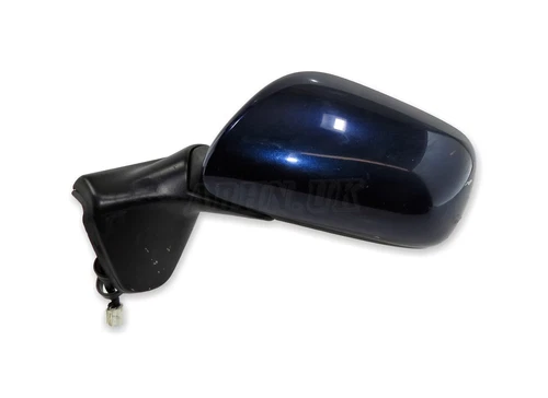 Toyota Auris E15 Pre-Facelift (06-09) Electric Heated Left Door Mirror Dark Blue