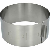 Birkmann Bakers Best Tortenring Kuchenring Backrahmen Mit Skalierung H 10 Cm
