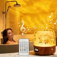 Spa-Like Shower Lamp, Bluetooth Speaker Waterproof Lamp, Rechargeable Lumena ...